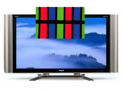 LCD: Farbfilter für hintergrundbeleuchtete Displaytechnologien.