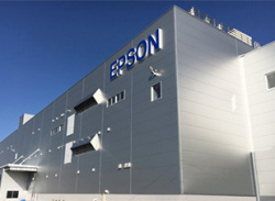 Epson-Fabriken: Zwei neue Produktionsstätten erhöhen die Druckkopf-Produktion.