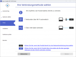 Epson Setup Navi Treiberinstallation