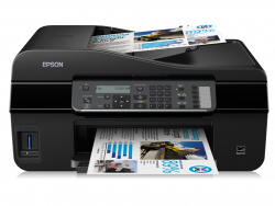 Epson Stylus Office BX305FW Plus: Einfaches Bürogerät mit Wlan und Fax.