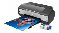 Epson Stylus Photo 1400: Günstiger Sechsfarb-Fotodrucker fürs A3-Format.