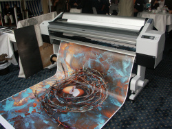 Epson Stylus Pro 11880: Live beim Epson-Grafik-Kongress in Rostock-Warnemünde.