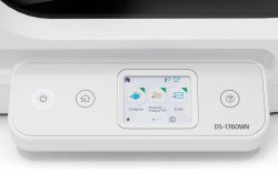 Display: Der Workforce DS-1760WN kann ins Netzwerk integriert werden und scannt so auch ohne Computer. Einen USB-Host gibt es obendrauf.