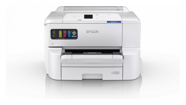 Epson Workforce Pro EP-C7100DW: Professioneller Bürotintendrucker ohne Scanaufsatz mit hoher Reichweite. Die Tintenpatronen reichen für bis zu 11.500 Seiten in S/W oder 8.000 in Farbe.
