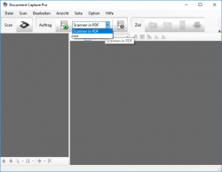 Document Capture Pro: Die zentrale Software zum steuern des Scanners vom PC.
