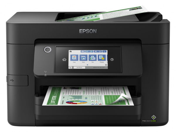 Epson WorkForce Pro WF-4820DW: Erweitern Sie Ihr Potenzial mit diesem DIN A4-Multifunktions-Tintenstrahldrucker. Neben kostengünstigen Ausdrucken in hoher Qualität punktet er auch mit flexiblen WLAN-Funktionen.