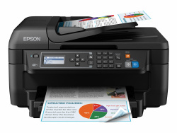 Epson Workforce WF-2750DWF: Kompakter Bürodrucker mit pigmentierter Tinte und sehr hohen Folgekosten.