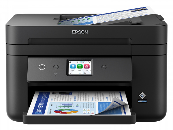 Epson Workforce WF-2965DWF: Version mit etwas anderer Oberfläche des Bedienpanels.