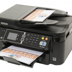 ...Vergleichsdrucker Epson Workforce WF-3620DWF.