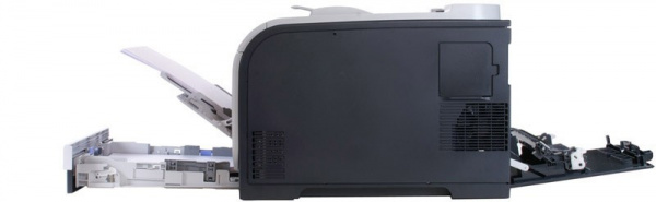 Hewlett Packard Color Laserjet CP2025n: Lateral view.