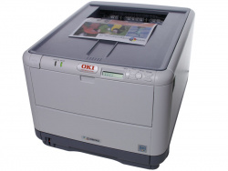 Oki C3600n: Capable of printing long banners.