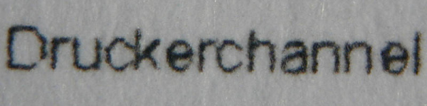 Lexmark C534dn: 2-Punkt-Schrift.
