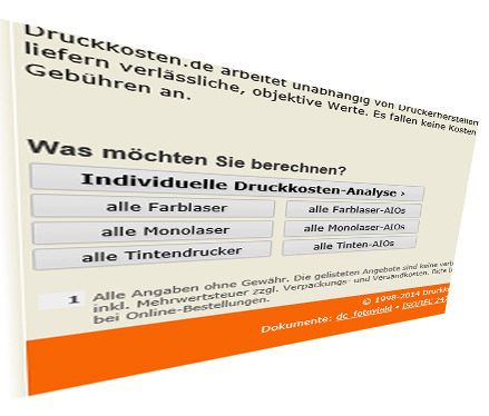 Fun Facts zu Druckerchannel Druckkosten.de