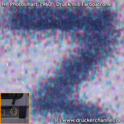 HP Photosmart 7960 mit Farbpatrone