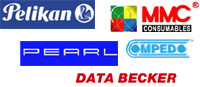 Herstellerlogo Gruppenbild Pelikan MMC Compedo Pea