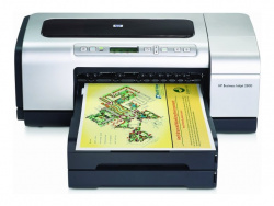 HP Business Inkjet 2800: Der Farbdrucker verarbeitet Papiergrößen bis hin zu A3+.