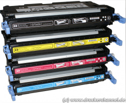 HP Color Laserjet 3000n: Tonerkassetten.