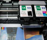 HP Color Inkjet CP1160 (Ink)