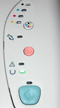 HP Color Laserjet 2500L Button