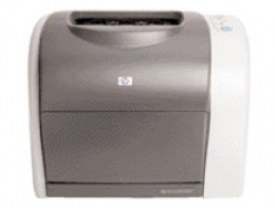 HP Color Laserjet 2550: 19 ppm Drucker mit 125-Blatt-Papierzuführung.