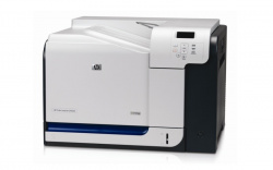 HP Color Laserjet CP3525n: Schneller, kompakter Farblaserdrucker.