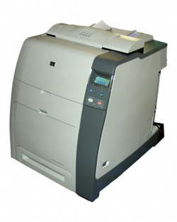HP Color Laserjet CP4005N: Arbeitstier für große Aufträge.