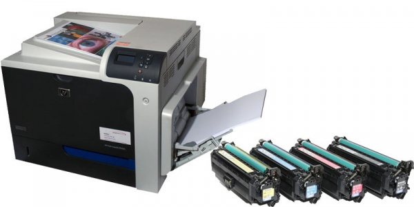 HP Color Laserjet Enterprise CP4525dn: Schneller A4-Farblaser für den professionellen Einsatz.