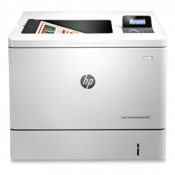 HP Color Laserjet Enterprise M553n: 38-ppm-Farblaser-Drucker ohne Duplexer (auch nicht nachrüstbar).