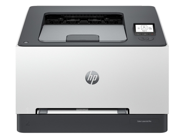 HP Color Laserjet Pro 3202dw: Version ohne Scanner jedoch gleichem Druckwerk. Das Bedienkonzept basiert auf einem Navigationskreuz mit hochauflösendem Grafikdisplay.