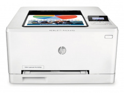 HP Color Laserjet Pro M252n: Farblaser-Drucker ohne Wlan, Duplexer und Touchscreen.