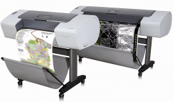 HP Designjet T-Serie: Neue Großformatdrucker für CAD- und GIS-Anwendungen