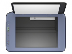 Flachbettmodul: Hier beim Deskjet 2921 in Abendnebelblau. Die Serie um den 4320 hat zudem ein 35-Blatt-Simplex-ADF.