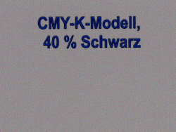 HP Deskjet 3070A B611a: Relativ neutrale Darstellung der Graufläche.