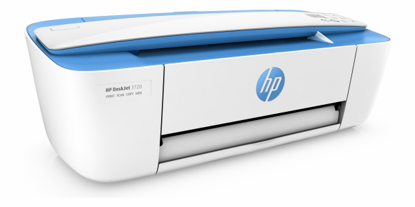 HP Officejet 3720: Soll der kleinste Multifunktionsdrucker der Welt sein - ein Profidrucker aus dem eigenen Hause unterbietet ihn aber.