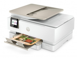 HP Envy Inspire 7920e: Fotodrucker A4-Kassette, Fotofach und ADF, jedoch ohne Fax.