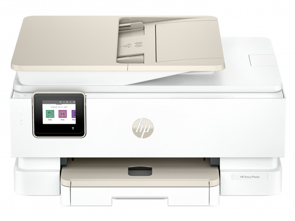 HP Envy Photo 7930: Fotodrucker mit drei Dyefarbe, Pigmentschwarz für Texte und Fotos, Duplex-Druck und Simplex-ADF.