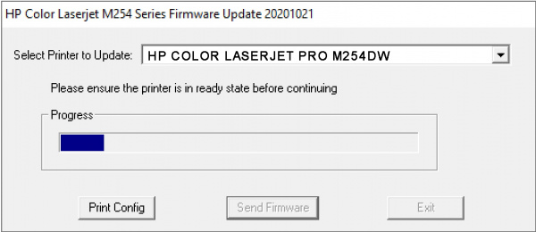 HP Firmware 20201021: Für Farblaser mit den Kartuschen 203A, 205A und 205X.