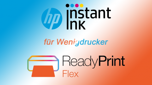 Es treten an: Der Platzhirsch "HP Instant-Ink" und der Neueinsteiger "ReadyPrint Flex" von Epson.