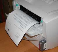 HP Laserjet 1300 Ausgabe