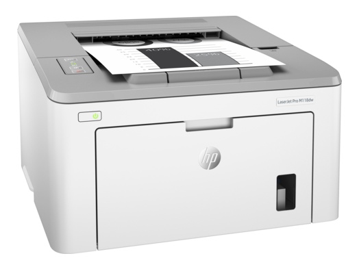 HP Laserjet Pro M118dw: Einfacher Laserdrucker mit vor Staub geschütztem Papiervorrat und PCL/PS-Unterstützung.