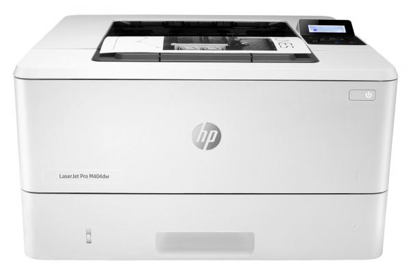 HP Color Laserjet Pro M404dw: S/W-Drucker (ohne Scanner) mit voller Netzwerk-Kompatibilität und Duplex-Druck.