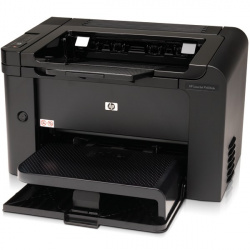 HP Laserjet Pro P1606dn: PCL-Drucker mit Ethernet und Duplexer.