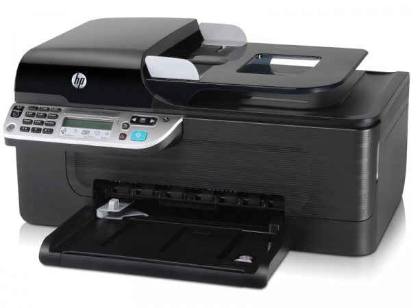 Officejet 4500 Wireless: Das kompakte Multifunktionsgerät druckt, scannt und kopiert im drahtlosen Netzwerk.