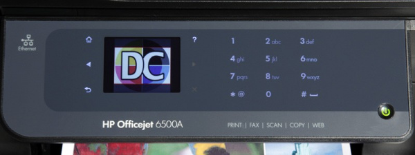 HP Officejet 6500A E710a: Einfache und intuitive Bedienung über Sensortasten und Touchscreen.
