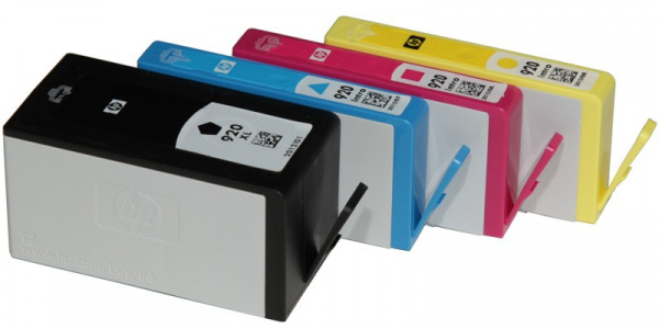 HP-cartridges Nr. 920: For HP-Officejet-printers.