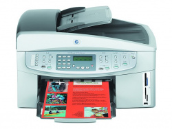 HP Officejet 7210: Das Multifunktionsgerät ist auch für den Fotodruck gerüstet.