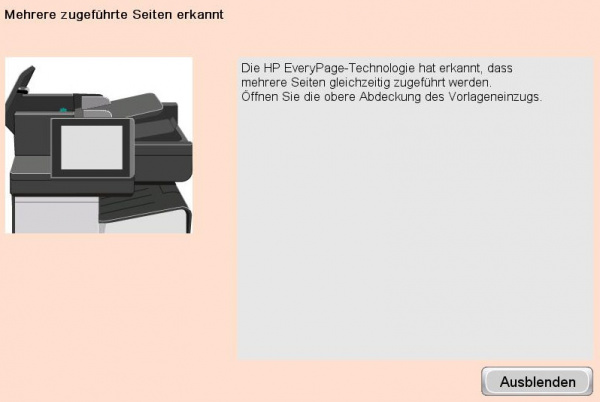 HP EveryPage: Überprüft jede Seite auf korrekten Einzug...