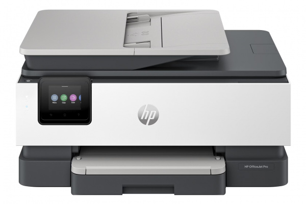 HP Officejet Pro 8132e: Einfachere Druckerserie mit merklich reduziertem Drucktempo, Simplex-ADF und kleineren Patronen.