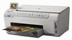 HP Photosmart C5180: Foto-All-In-One mit 2.400-dpi-Scanner.