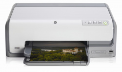 HP Photosmart D6160: Einfacher 6-Farbdrucker mit Schlauchsystem.